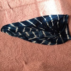 Tie Dye asymmetrical skirt